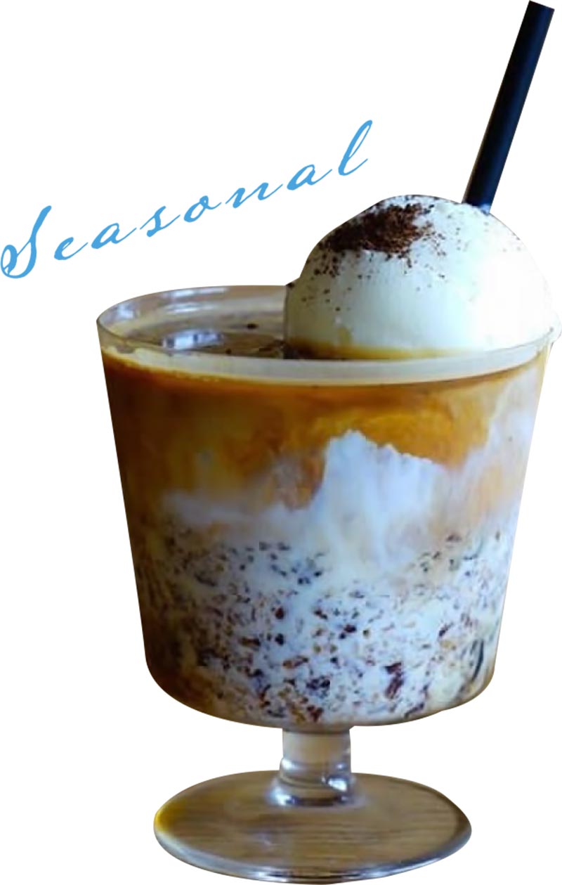 季節限定のフルーツを使ったドリンク