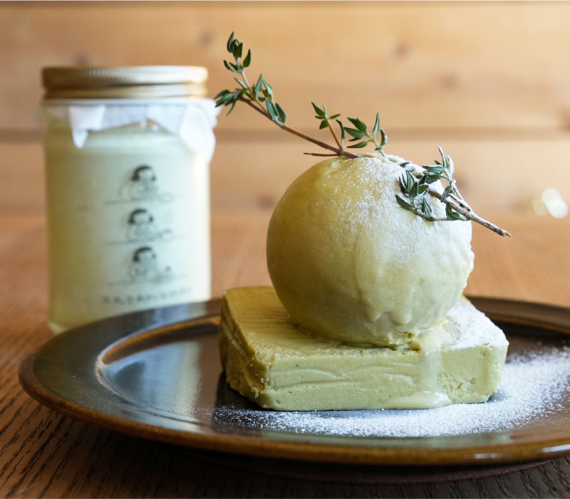 すべて手作りでこだわりのスイーツ